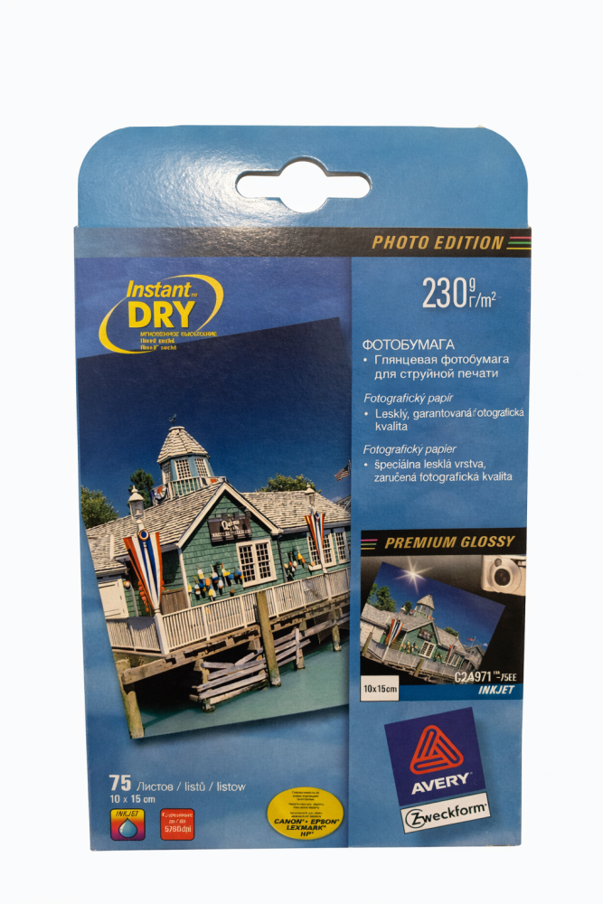 Fotopapier Avery Zweckform lesklý 10 x 15 cm 230g, 75ks, C24971-75EE