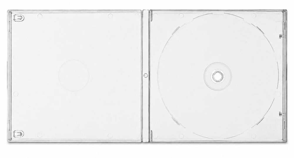 Obal PP na 1 CD priehľadný, 5,2 mm