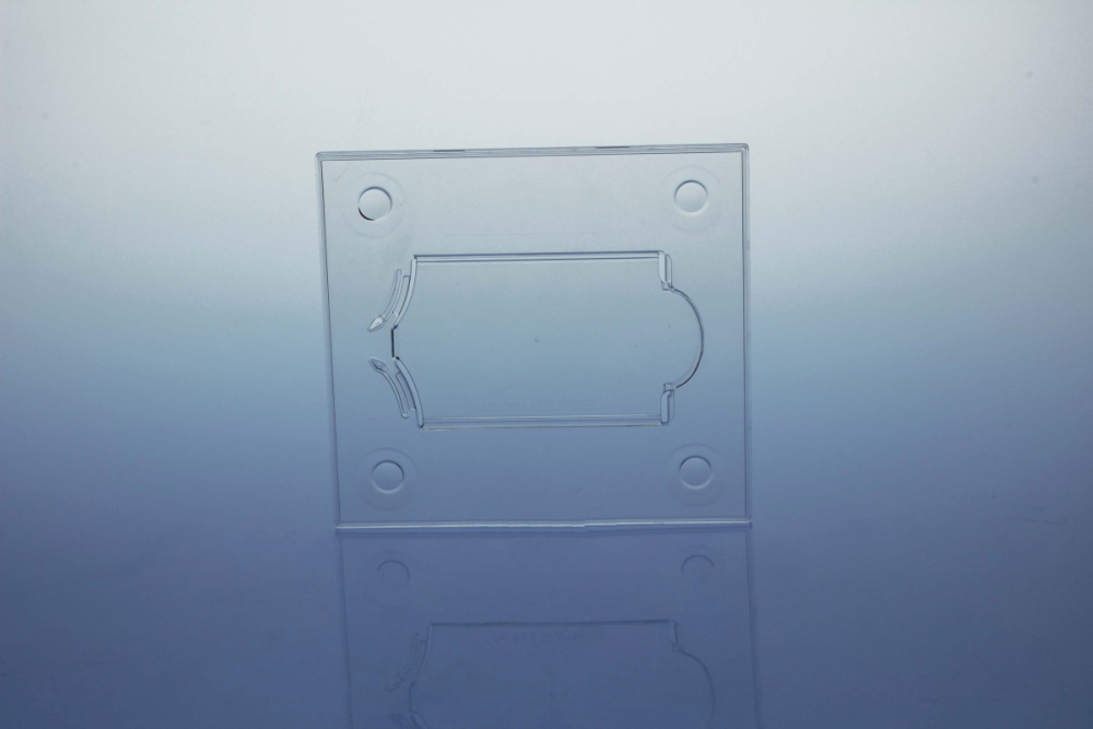 Plastový tray na USB kartu Digipak, priehľadný, 138 x 125 mm