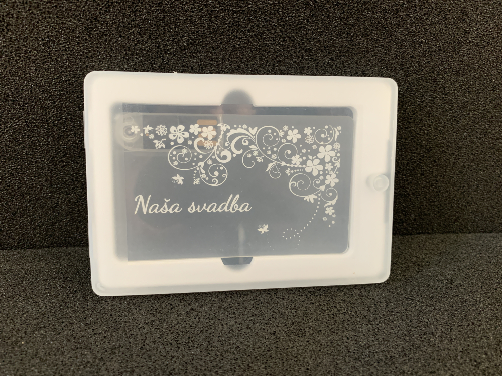 USB KARTA "Naša svadba" plast 2.0 + box