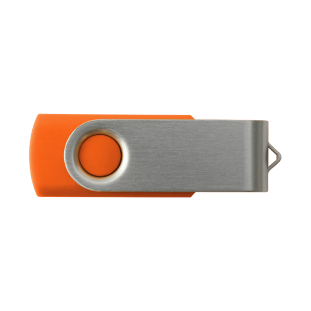USB rotačný 2.0 - 3.0 oranžový