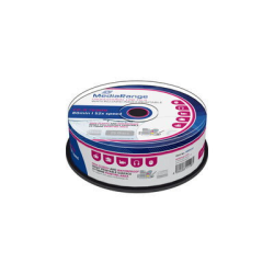 CD-R MediaRange 700MB 52x Waterproof Printable NO ID, cake 25 ks, MRPL512