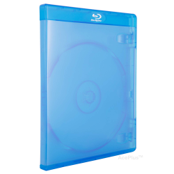 Obal na 1ks Blu-ray priehadn modr HQ, 12mm