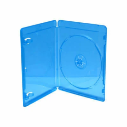 Obal na 1ks Blu-ray priehadn modr HQ, 12mm