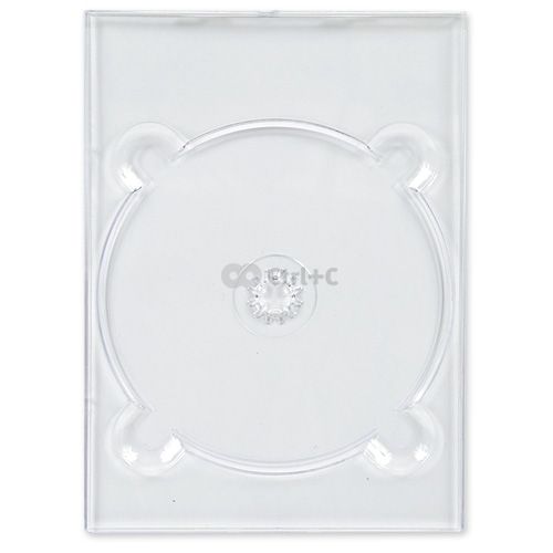 Plastov tray na DVD Digipak, priehadn, 186 mm x 136 mm