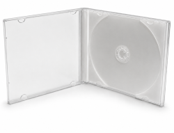 Obal na 1 CD s prieh�adn�m matn�m trayom HQ, JWC box - 10,4 mm