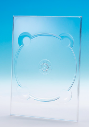 Plastov tray na DVD Digipak, priehadn, 186 mm x 136 mm