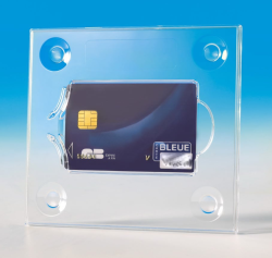 Plastov� tray na USB kartu Digipak, prieh�adn�, 138 x 125 mm