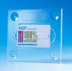 Plastov� tray na USB kartu Digipak, prieh�adn�, 138 x 125 mm