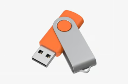USB rotačný 2.0 - 3.0 oranžový USB rotačný 2.0 - 3.0 oranžový