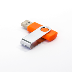 USB rotačný 2.0 - 3.0 oranžový USB rotačný 2.0 - 3.0 oranžový