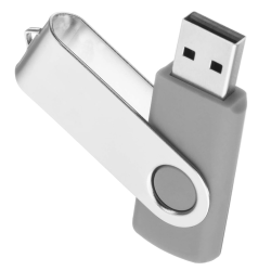 USB rotačný 2.0 - 3.0 šedý USB rotačný 2.0 - 3.0 šedý