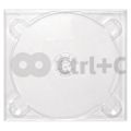 Plastov tray na CD Digipak, priehadn, 137 mm x 124 mm