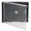 Obal na 1 CD s iernym trayom HQ, JWC box - 10,4 mm